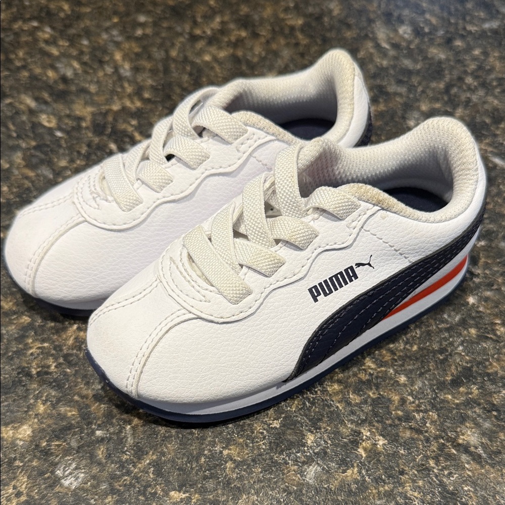 Puma Kids Sneakers White and Black